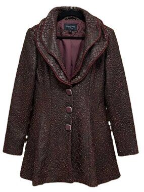 Frank Lyman - Wired Double Collar Jacket - NWT